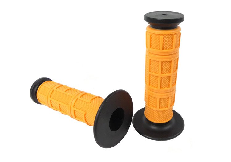Manetki guma kierownicy enduro pomarańczowe