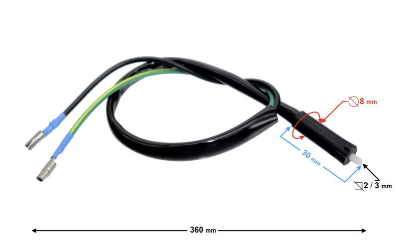 Czujnik stopu hamulca tył Motorower Barton Junak 