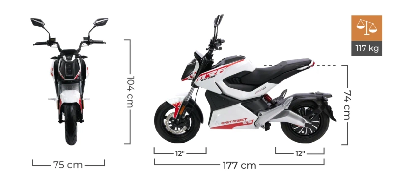 Motorower elektryczny MRF eSTREET 2.5