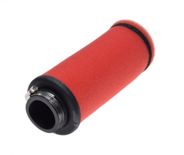 Filtr powietrza gąbkowy 40mm czerwony tuning