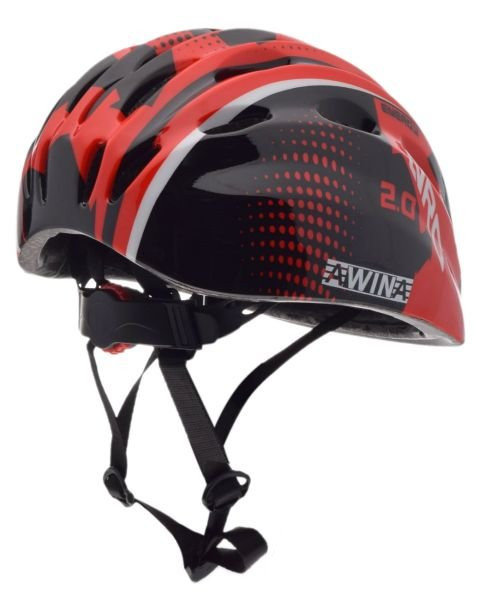 Kask rowerowy awina by moon dziecięcy m czerwony