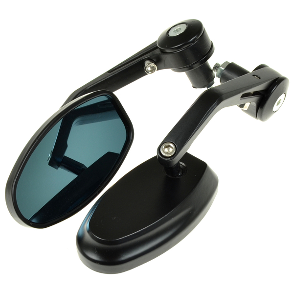 Lusterka dolne czarne uniwersalne Cafe Racer Bobber Custom Racing Force