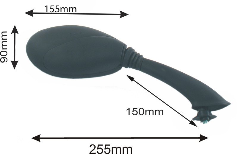 Lusterka skuter motorower piaggio m8x10mm para