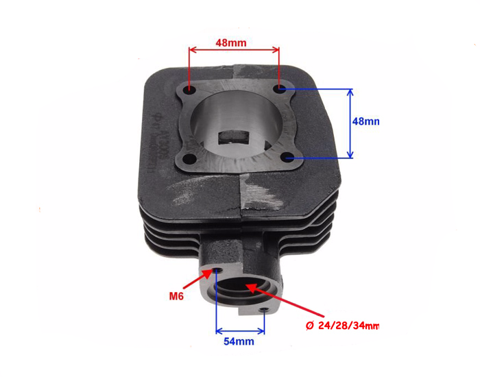Cylinder 70cm3 47mm ac Peugeot Ludix Speedfight