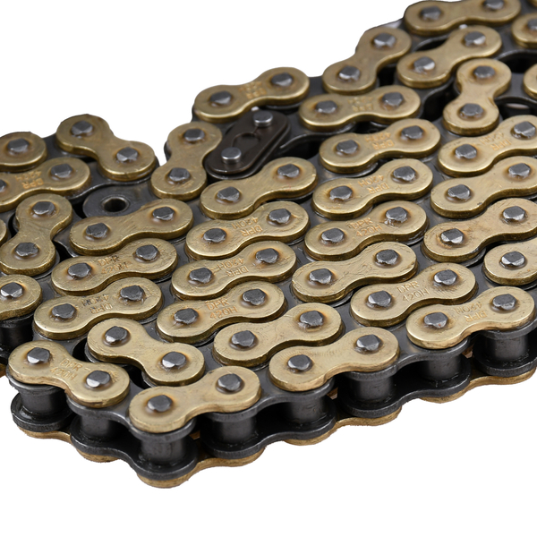 Łańcuch napędowy 112 ogniw 420H złoty wzmocniony Simson S51 DPR Performance