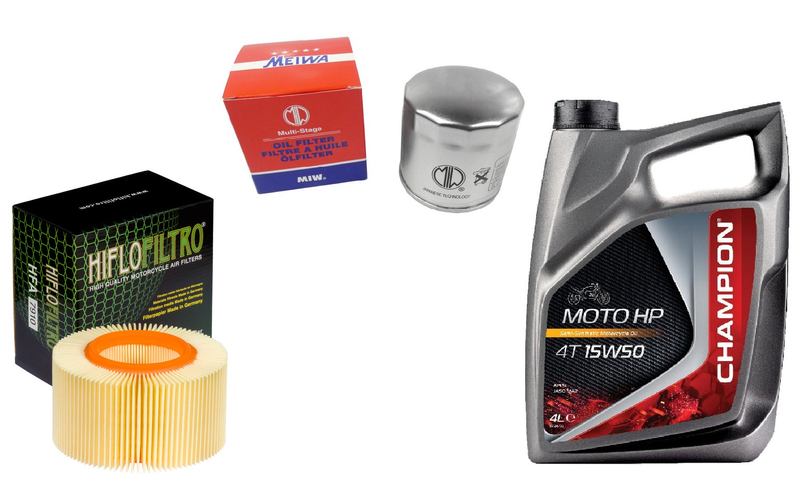 Filtr oleju HF163 powietrza olej Champion 15w50 BMW R850 R1100 R1150 92-06r