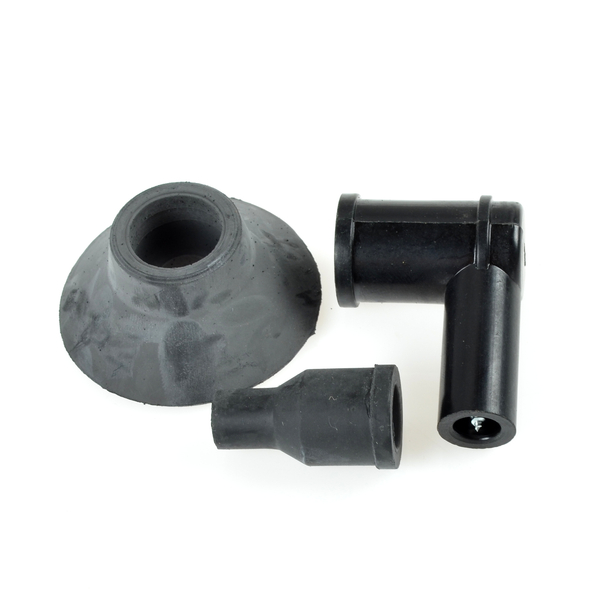 RMS fajka świecy zapłonowej 90 st. czarna