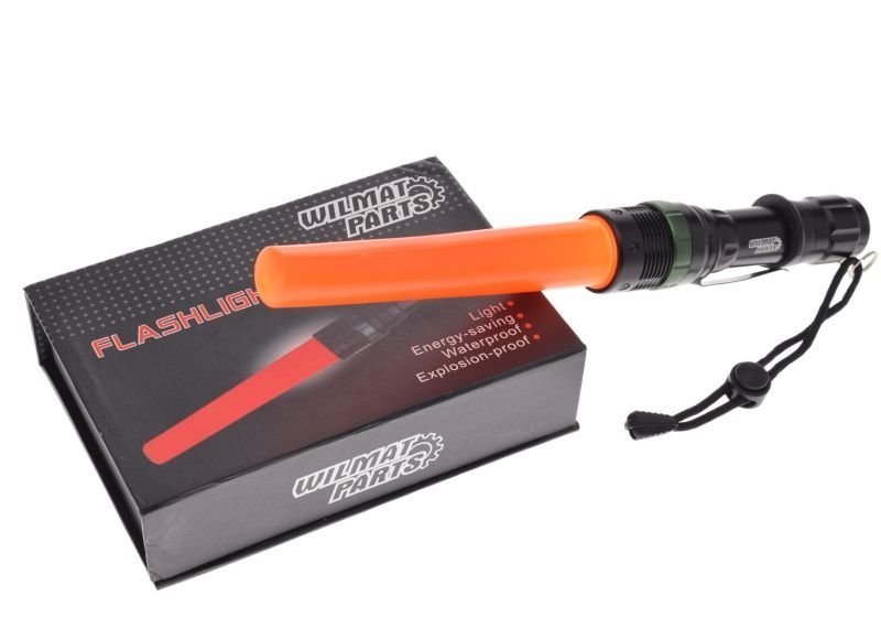 Latarka Taktyczna LED Metalowa 5800mAh 3 Tryby