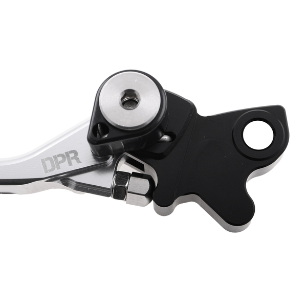 Dźwignia hamulca tarczowego srebrna aluminiowa Simson DPR Performance