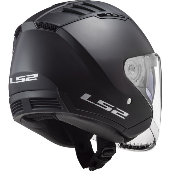 Kask otwarty LS2 OF600 Copter II Matt Black homologacja ECE 22.06