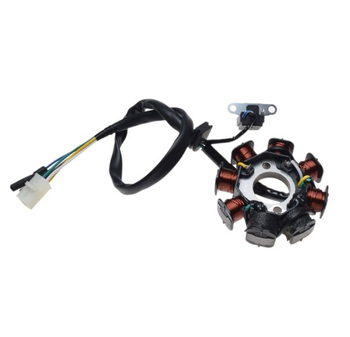 Stator iskrownik 8 cewek o pojazdów z silnikami GY6