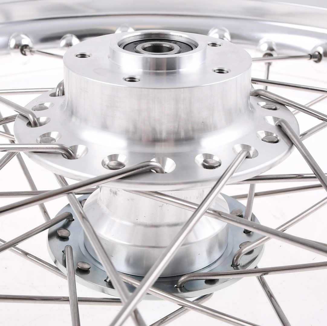 Koło jezdne 2,15x16 Simson S51 alu szprychy inox DPR