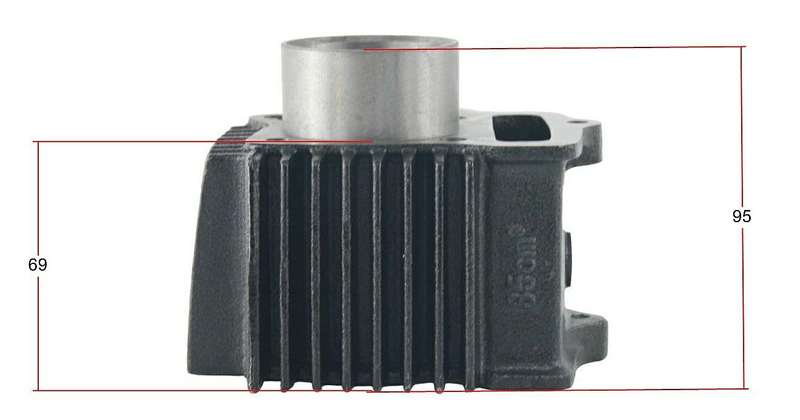 Cylinder KING quad atv 4T 47,00 152FMB komplet