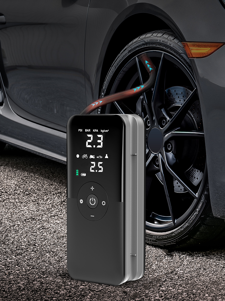 Kompresor akumulatorowy samochodowy rowerowy pompka