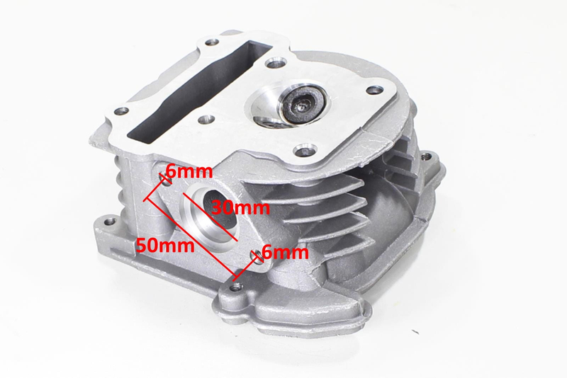 Głowica Cylindra Krótkie Zawory Gy6 4T 50ccm Kpl
