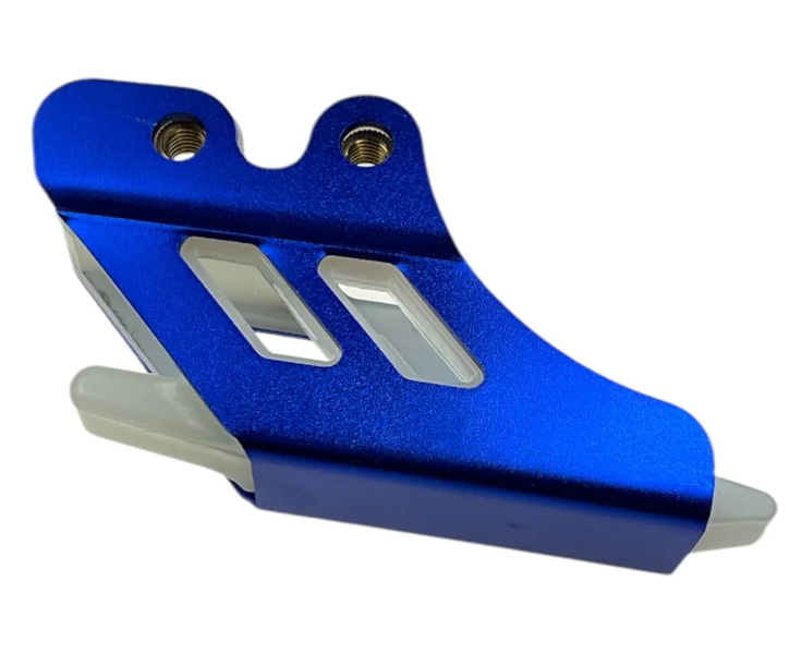 Prowadnica łańcucha aluminiowa niebieska pitbike MRF 120 140 160 Kayo 125