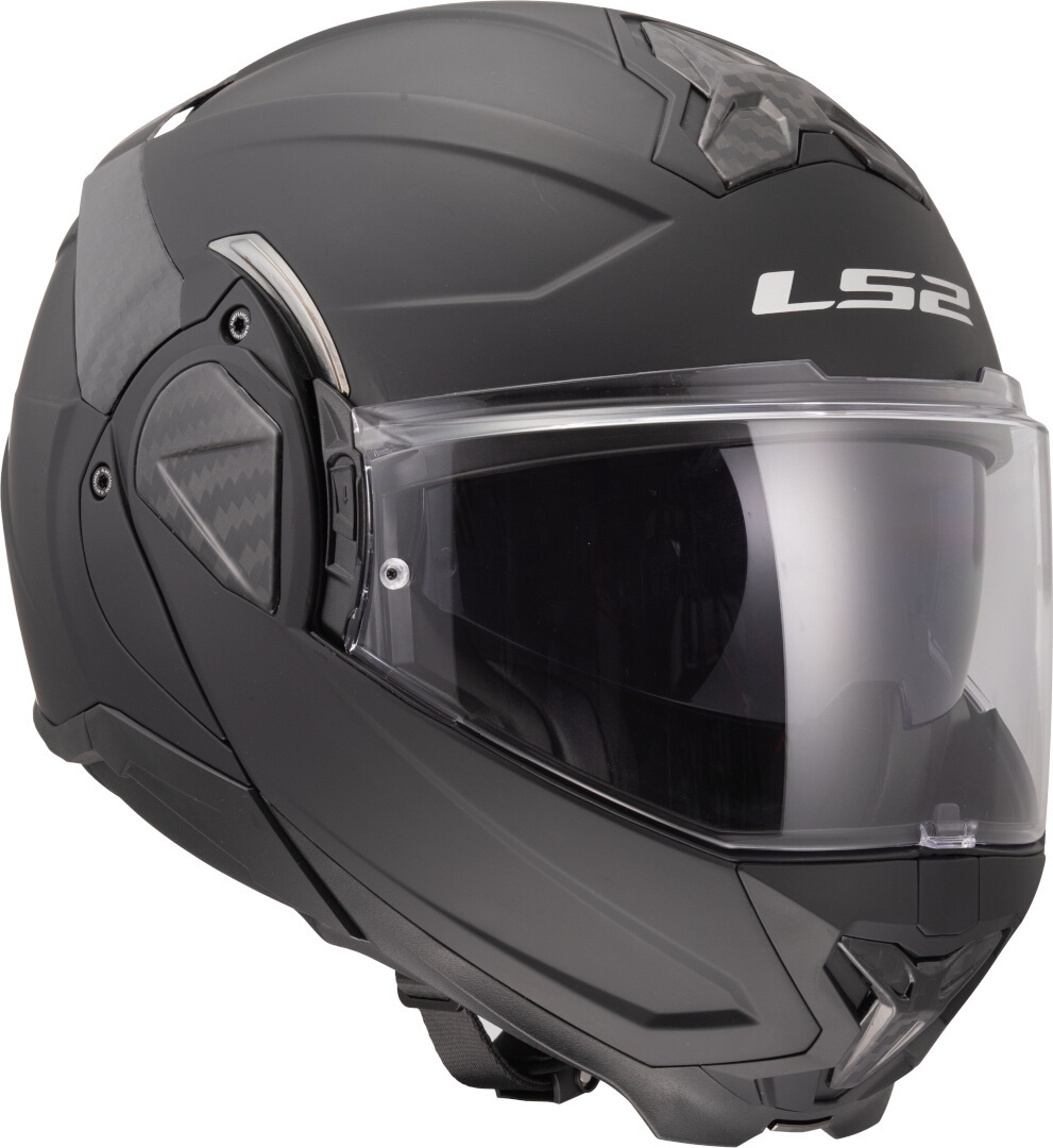 Kask szczękowy LS2 FF910 Advant II Solid Matt Black homologacja ECE 22.06