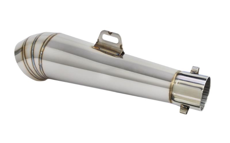 Tłumik wydech tuningowy uniwersalny stal03