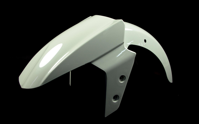 Obudowa błotnik przedni biały skutera Barton B-Max