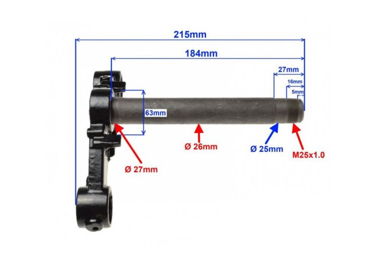 Junak 901 902 Widelec Półka Dolna Zawieszenia