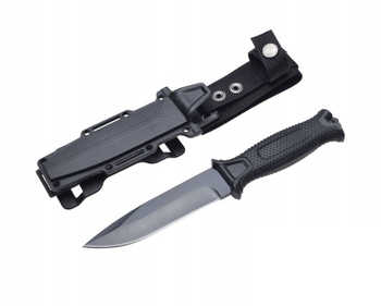 Nóż taktyczny czarny 250mm