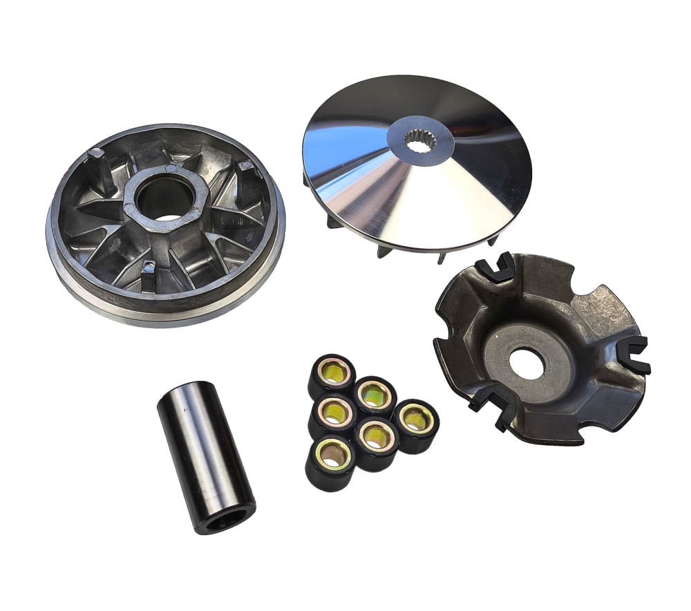 Wariator sprzęgło przód GY6 4T 125 150 z tarczą zewnętrzną rolki 13g kpl