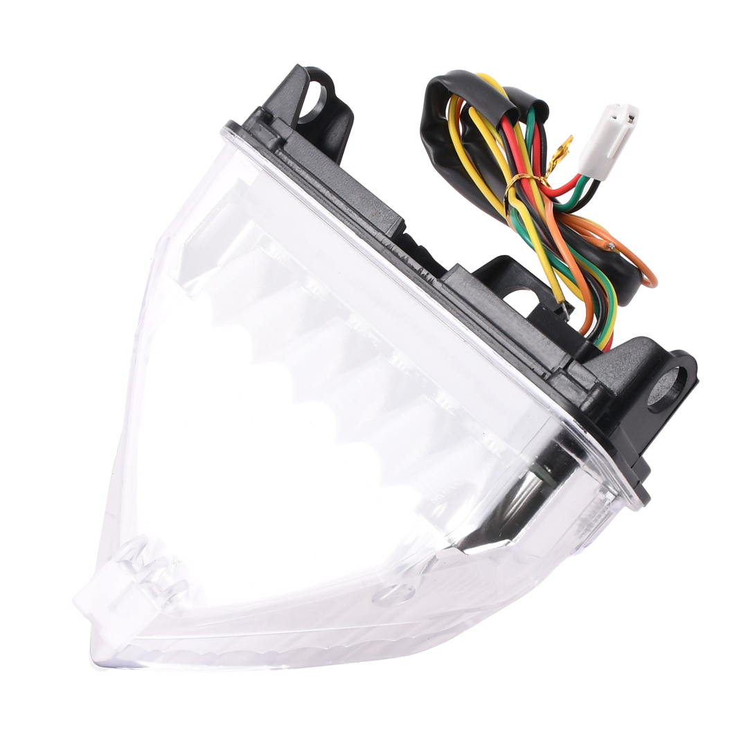 Lampa tylna Led uniwersalna biała z kierunkowskazami Racing Force