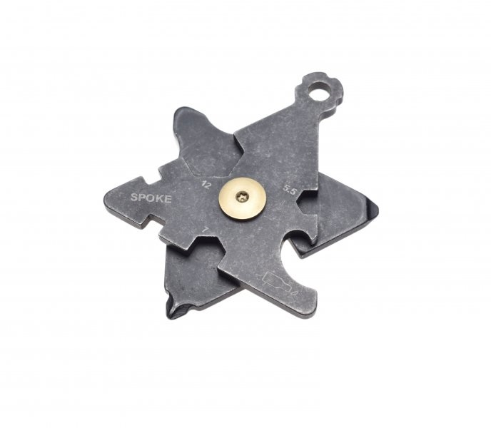 Brelok małe narzędzia 5w1 stal nierdzewna