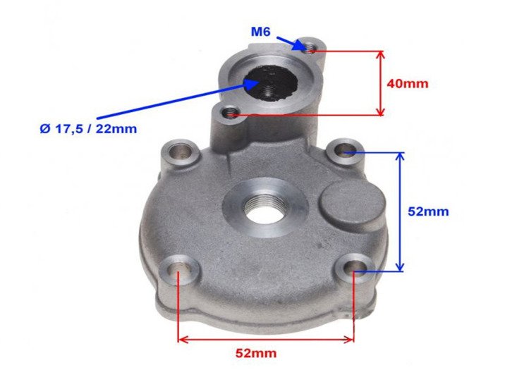 Głowica cylindra suzuki katana zillion 70 47mm lc