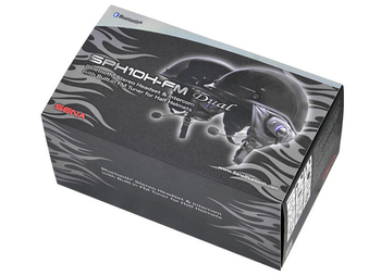 Sena interkom motocyklowy SPH10H do 700m z radiem oraz mikrofonem 2 zestawy