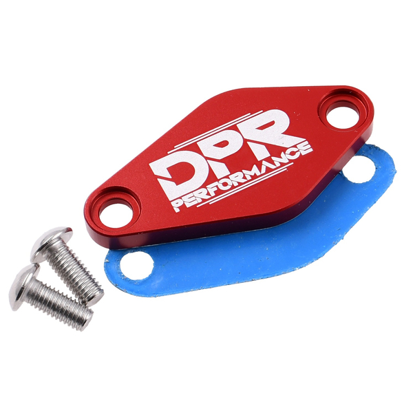 Zaślepka dozownika oleju czerwona Minarelli AM6 Derbi D50B0 EBS050 DPR Performance