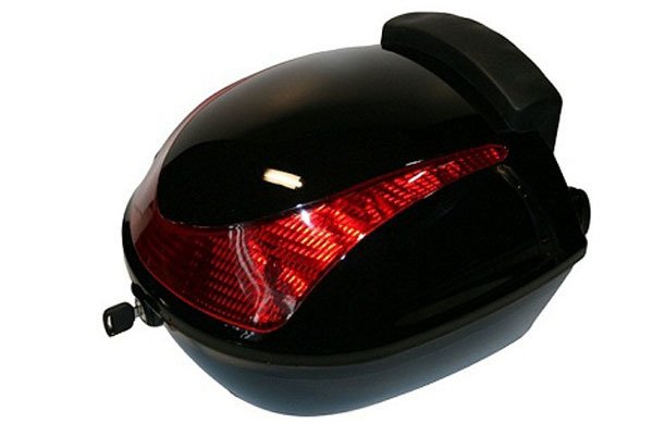 Kufer motocyklowy z oparciem