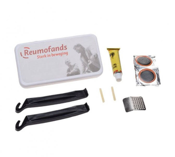 Zestaw naprawczy dętki łatki łyżki klej rower motocykl motorower