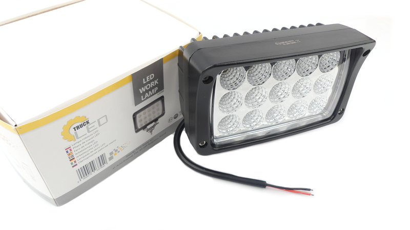 Lampa robocza halogen 15 Led 45W 12V 24V 3900Lm