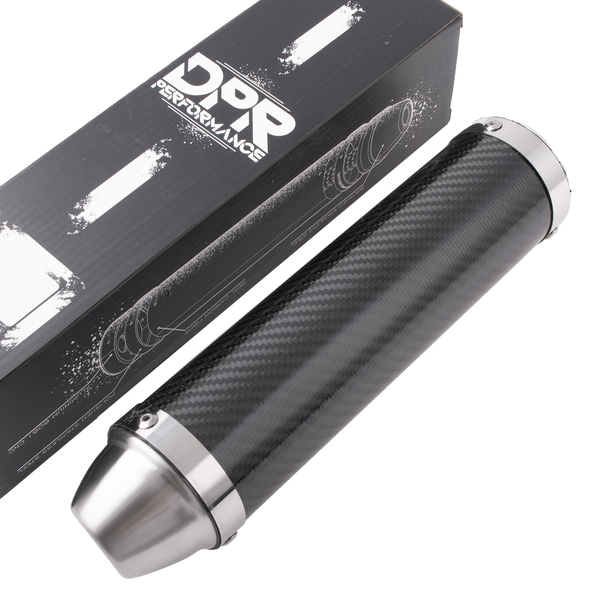 Tłumik końcówka wydechu uniwersalna carbon EVO V2 DPR Performance
