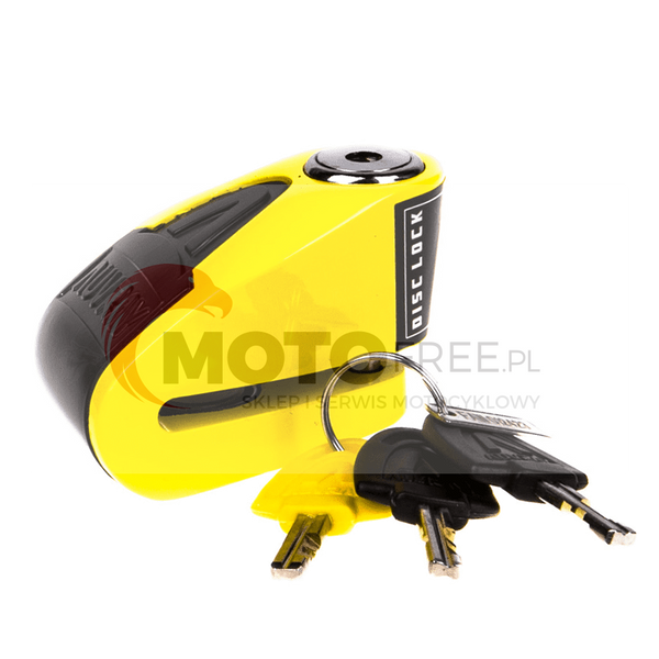 AUVRAY Blokada Tarczy 6mm z Alarmem +  Przypominacz YAMAHA HONDA SUZUKI