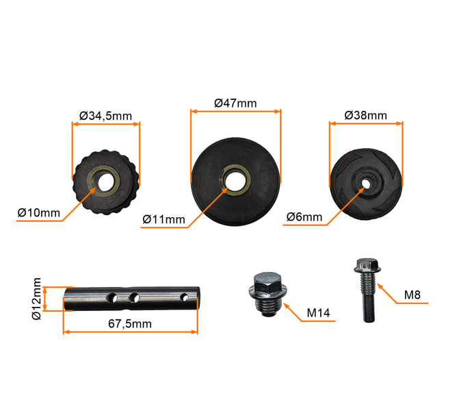 Rozrząd kompletny łańcuszek 90 ogniw cross pitbike YX140 MRF 140