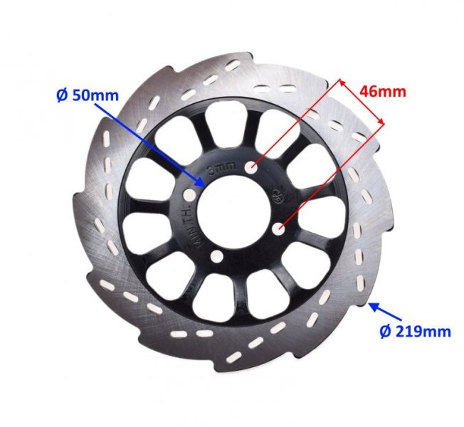 Tarcza hamulcowa przód Junak 126 901 904