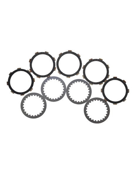 Tarcze sprzęgła z przekładkami komplet pitbike MRF 140 HC RC SM TTR Kayo TT