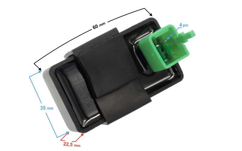 Limiter prędkości do skutera Barton Falcon 50 E4