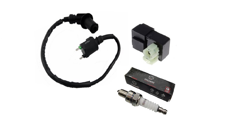 Zestaw naprawczy iskry moduł cewka świeca skuter 4T GY6 139QMB 139QMA 