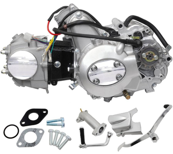 Silnik poziomy 139FMB, 70cc 4T, 4-biegowy manual, srebrny