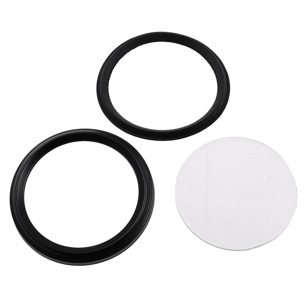 Szkło + ramka licznika czarna 60mm Simson DPR Classic