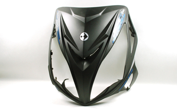 Obudowa reflektora czarno-niebieska do skutera Barton Falcon 125 2