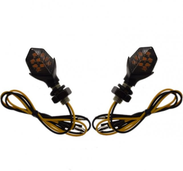 Kierunkowskazy Mini Led homologacja E24 M8x1.25 motocykl motorower quad atv