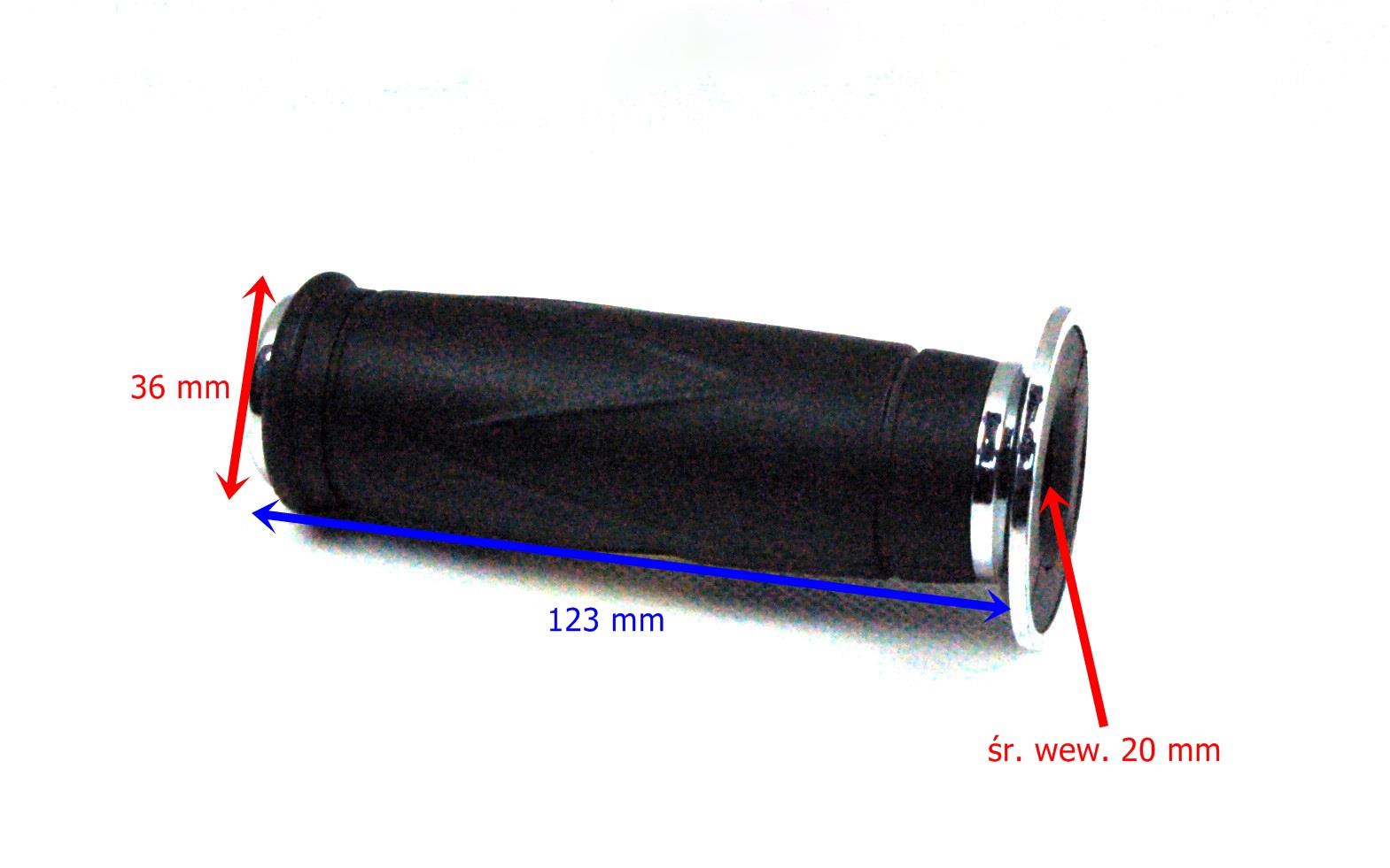 Manetka lewa do skutera Barton GTR