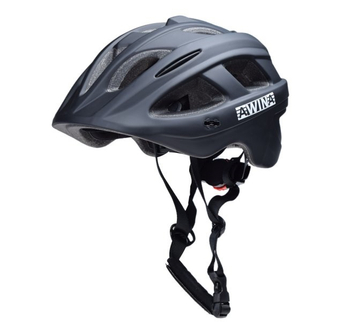 Kask rowerowy dziecięcy Awina by Moon czarny rozmiar M 53cm - 56cm