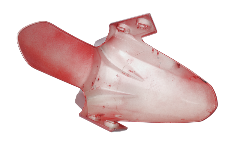 Obudowa owiewka błotnik przód czerwona Barton Scalpel