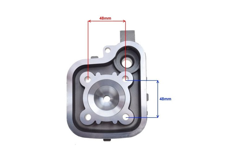 Głowica peugeot ludix 70 l/c woda 47mm jet force