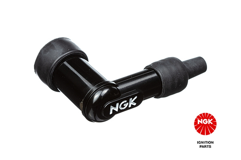 NGK fajka zapłonowa świece (NR 8349) kątowa (90) kolor czarny LB10E